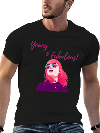 Young & Fabulous Graphic Tee - Trendy Chic