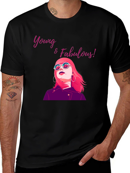 Young & Fabulous Graphic Tee - Trendy Chic