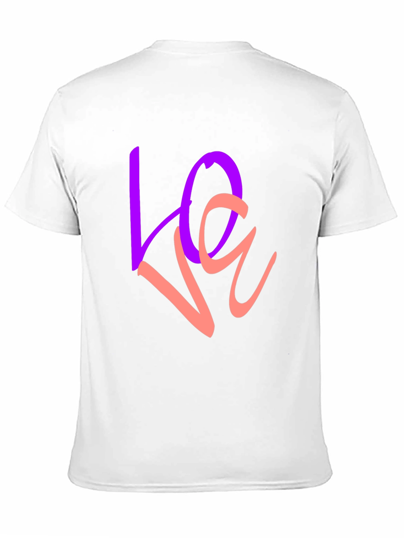 Love Graphic Print Crew Neck T-Shirt