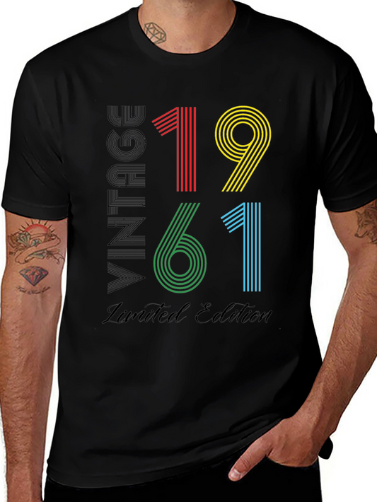 Vintage 1961 Limited Edition Black T-Shirt