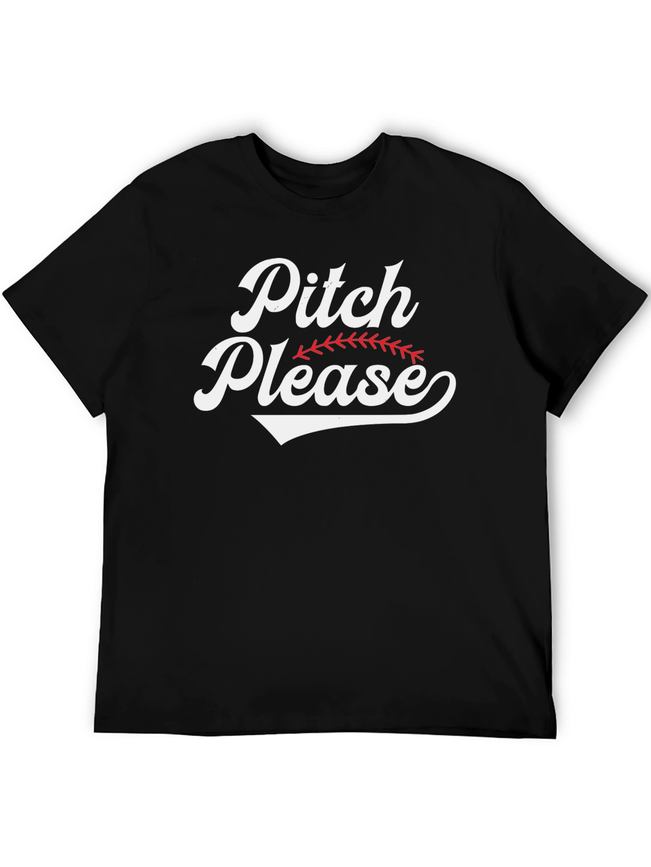 Pitch Please Baseball Graphic Tee