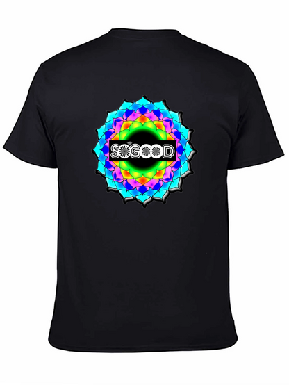So Good Mandala Black Graphic Tee
