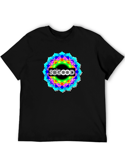 So Good Mandala Black Graphic Tee