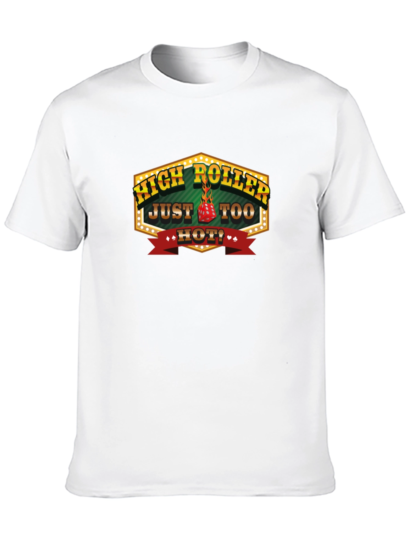 High Roller Hot Dice Graphic T-Shirt