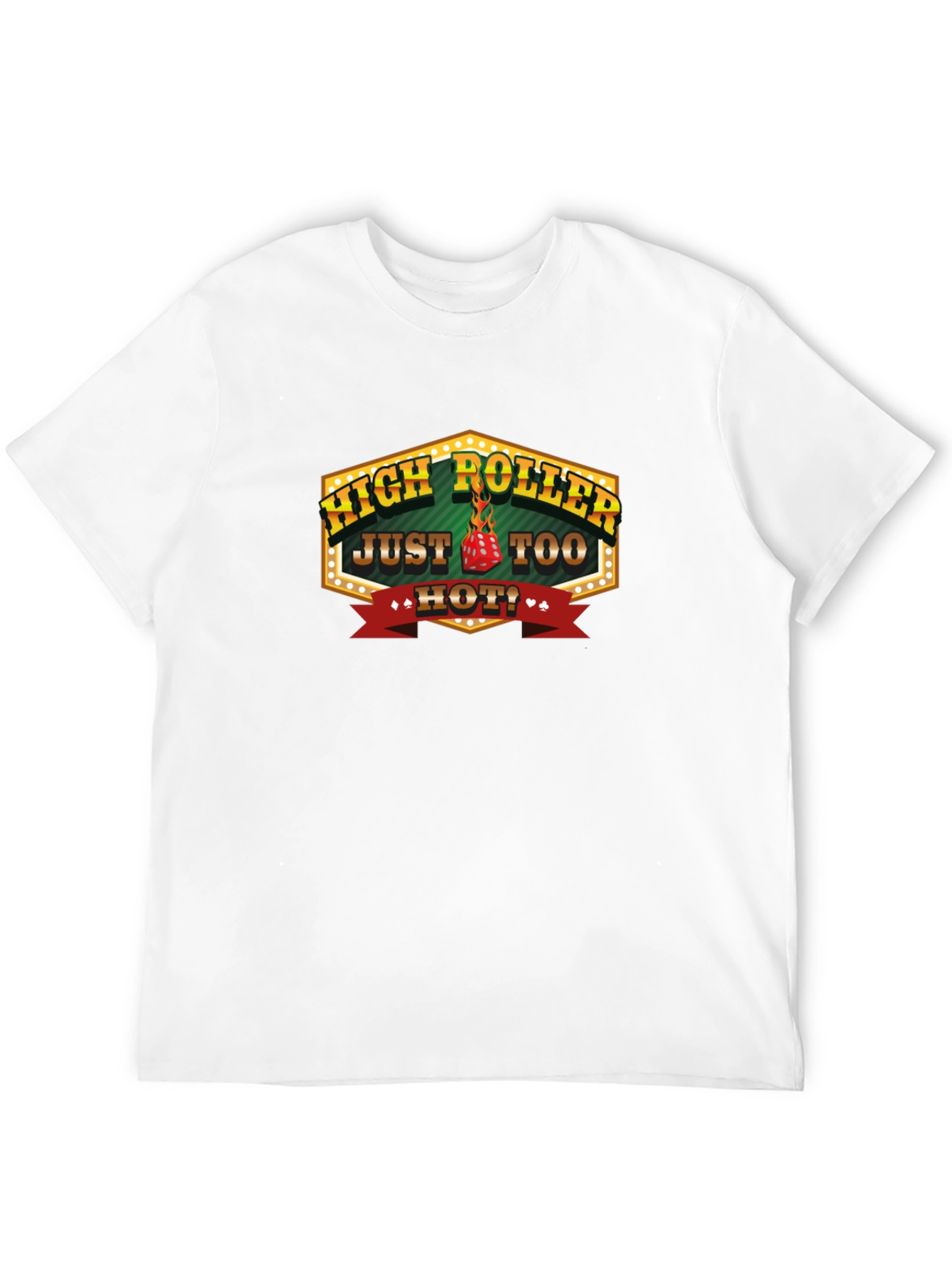 High Roller Hot Dice Graphic T-Shirt
