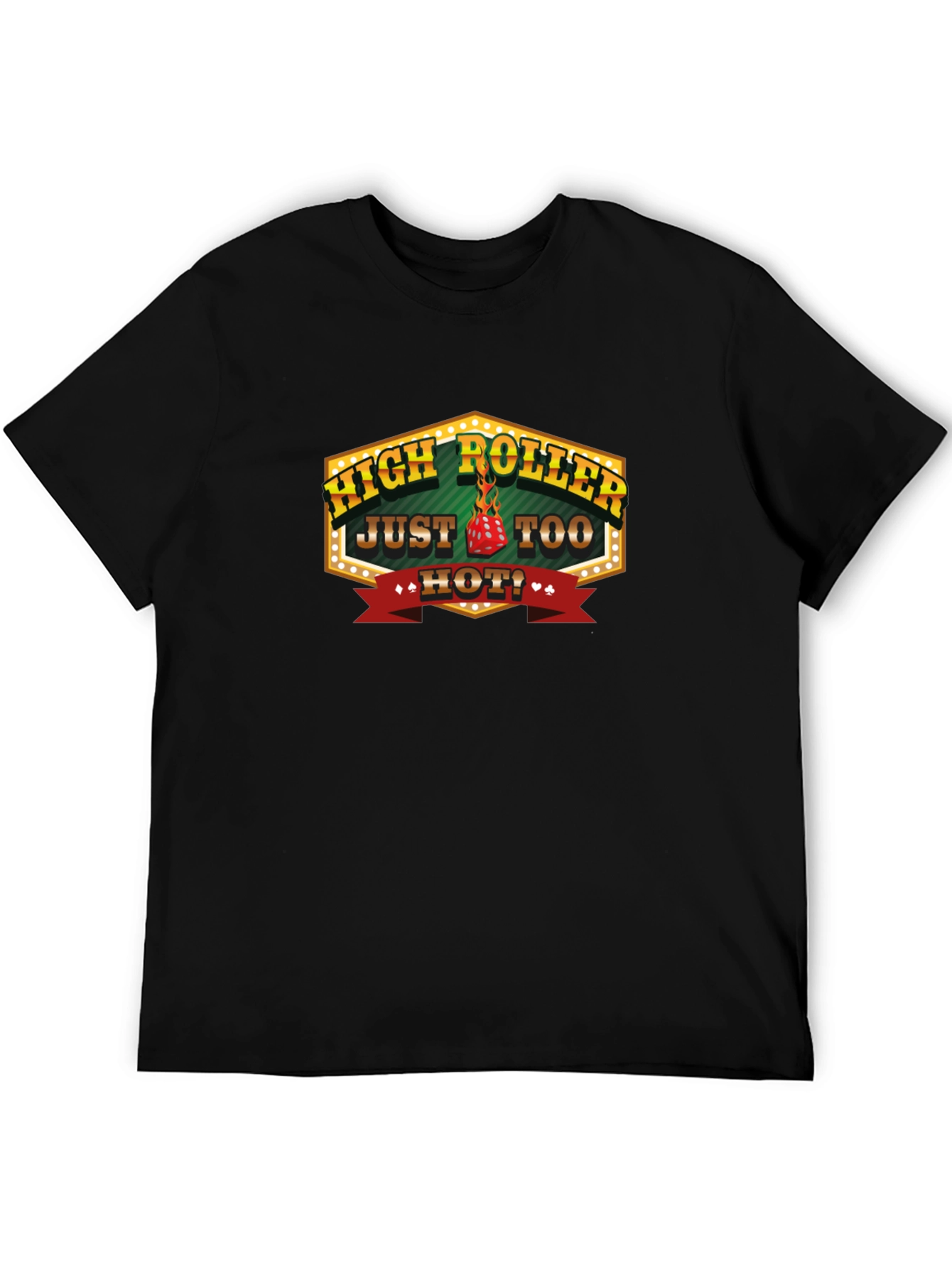 High Roller Hot Dice Graphic T-Shirt