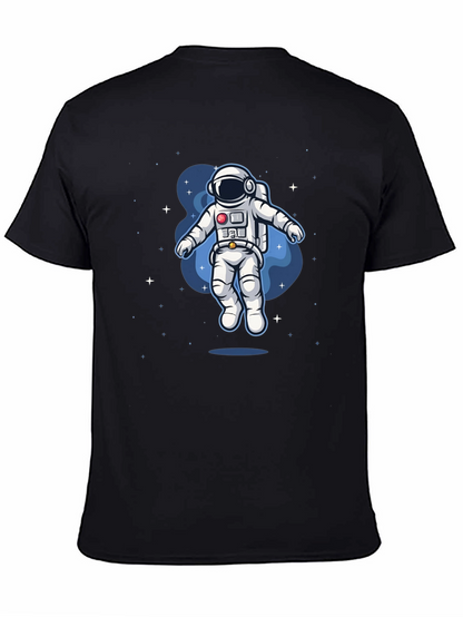 Astronaut Space Graphic Tee - Black