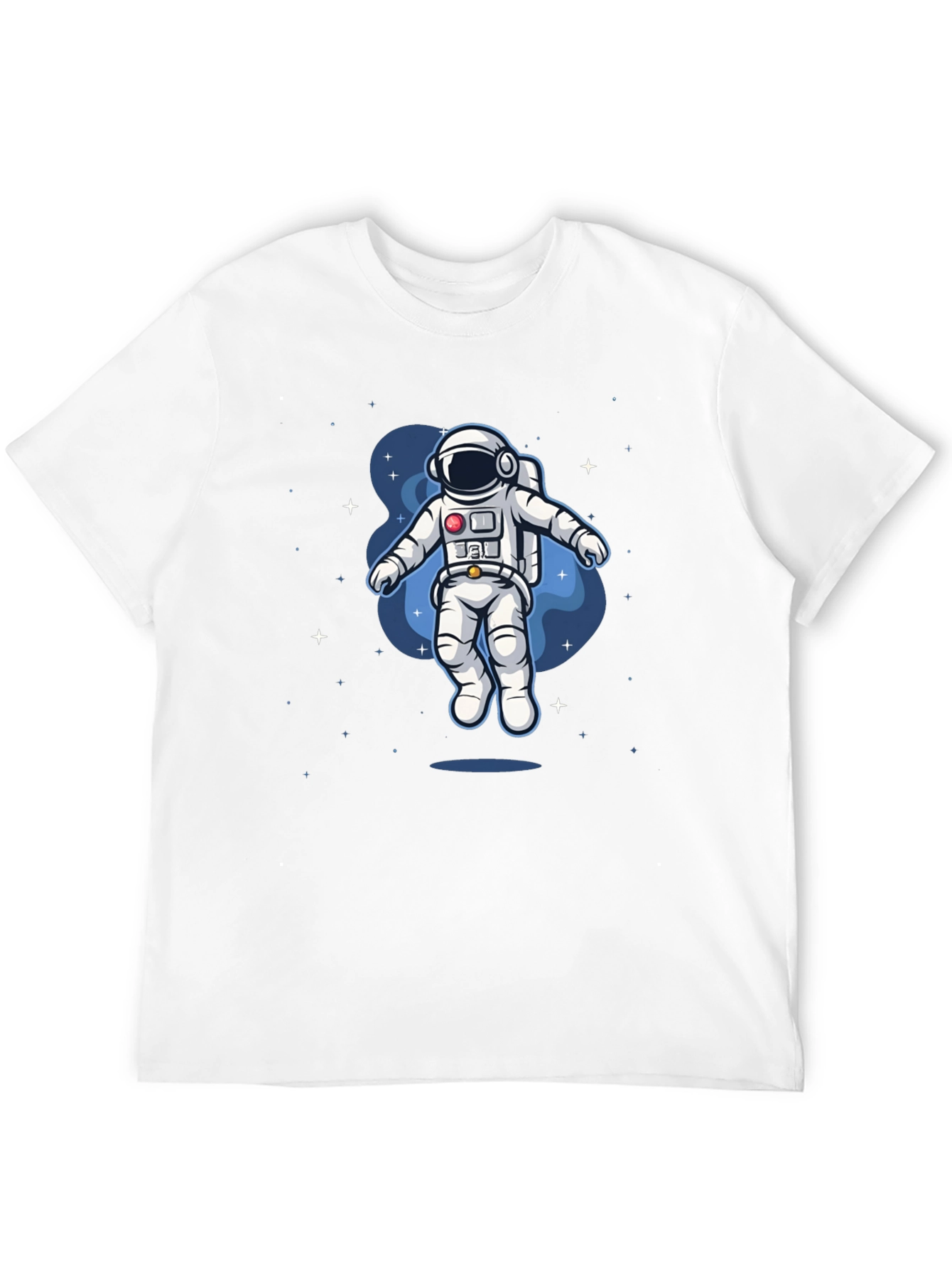 Astronaut Space Graphic Tee - Black