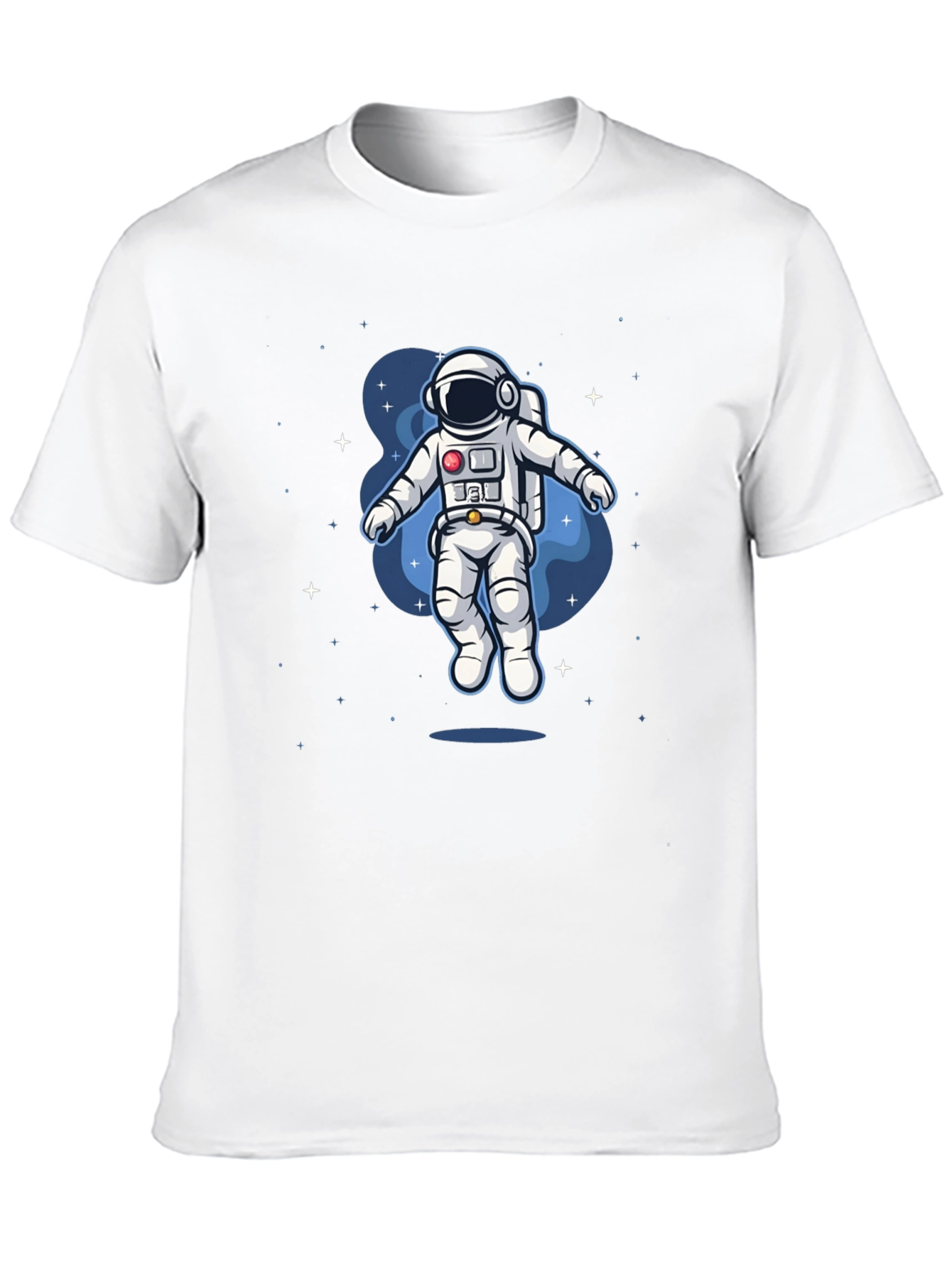 Astronaut Space Graphic Tee - Black