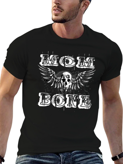 Mom To The Bone Graphic Tee - Black