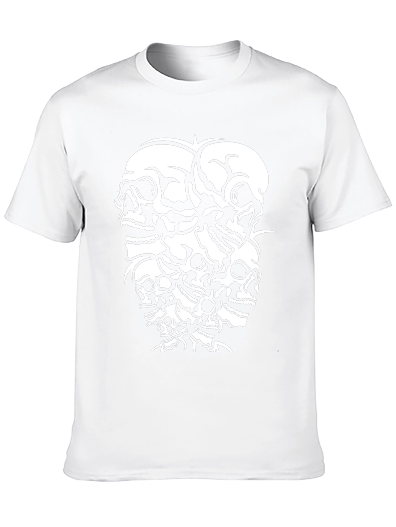 Skull Pile Graphic Tee - Black T-Shirt
