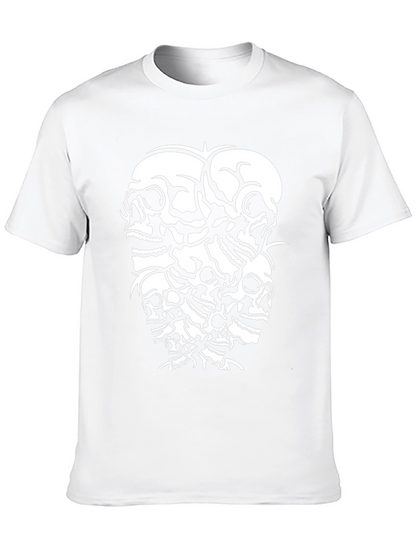 Skull Pile Graphic Tee - Black T-Shirt