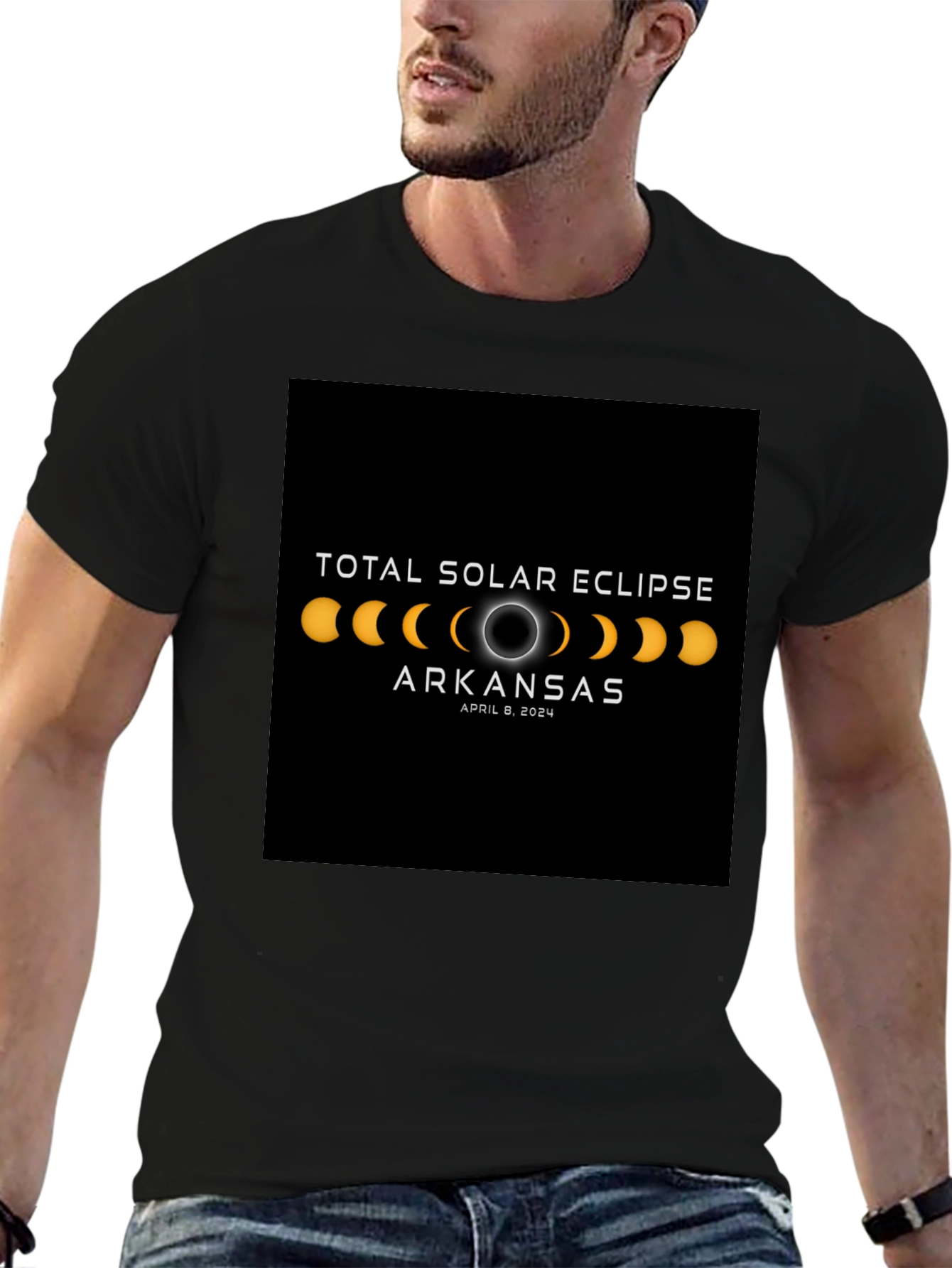 Total Solar Eclipse Arkansas 2024 T-Shirt