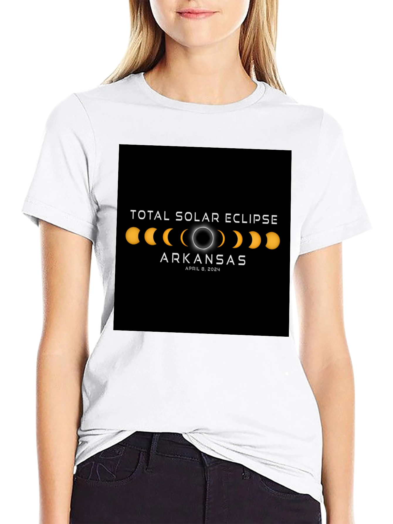 Total Solar Eclipse Arkansas 2024 T-Shirt