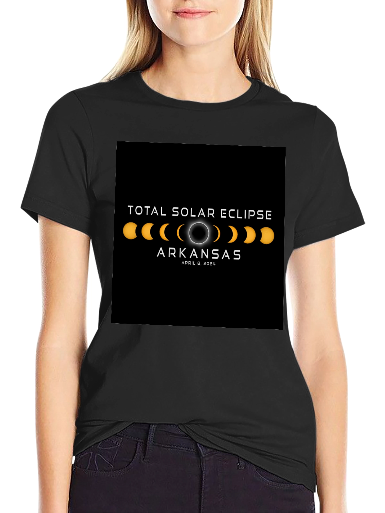 Total Solar Eclipse Arkansas 2024 T-Shirt