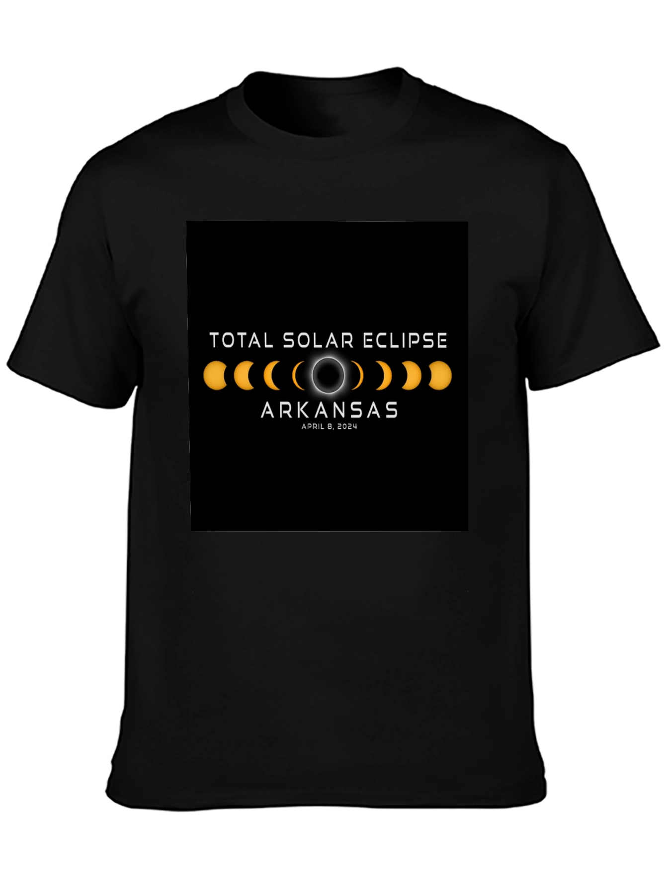 Total Solar Eclipse Arkansas 2024 T-Shirt