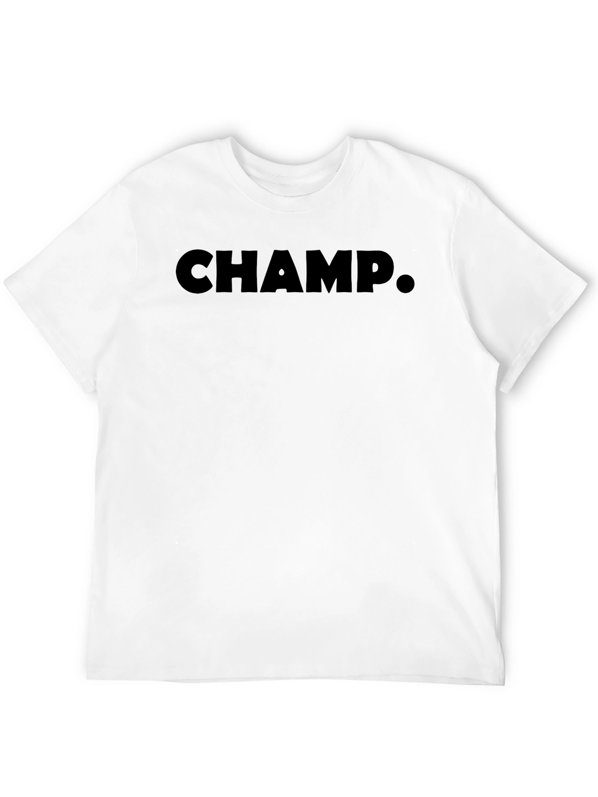 CHAMP. Graphic Tee - Bold Minimalist Design