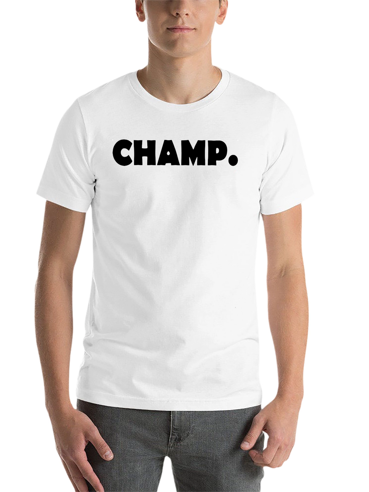 CHAMP. Graphic Tee - Bold Minimalist Design