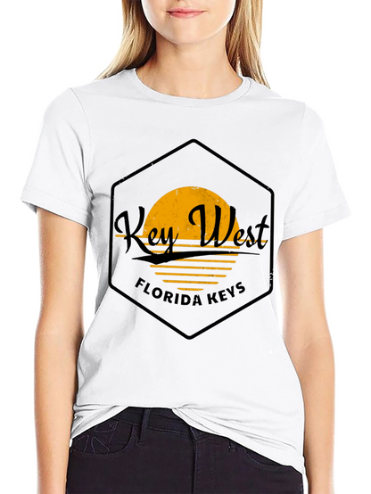 Key West Florida Keys Black T-Shirt