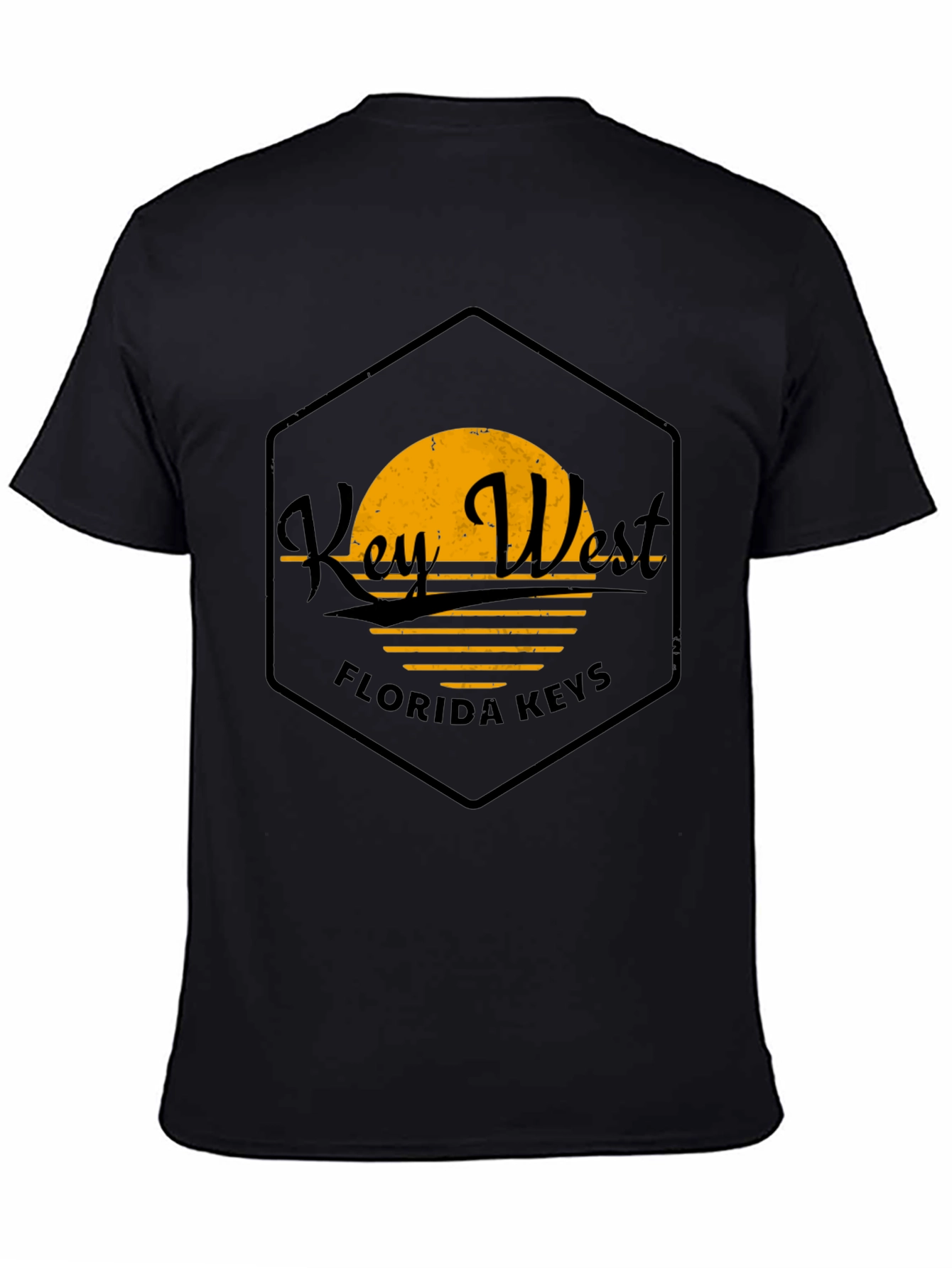 Key West Florida Keys Black T-Shirt