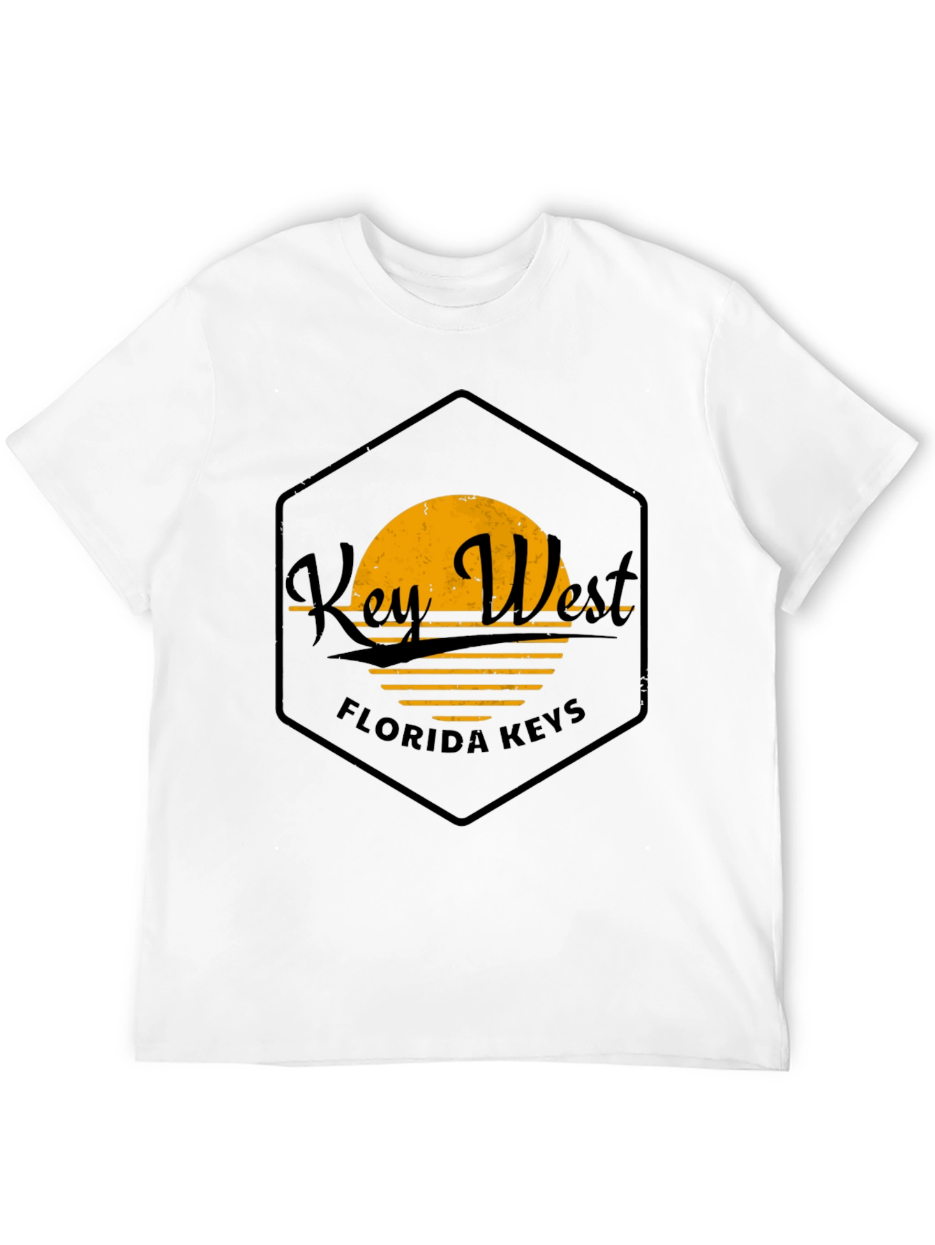 Key West Florida Keys Black T-Shirt