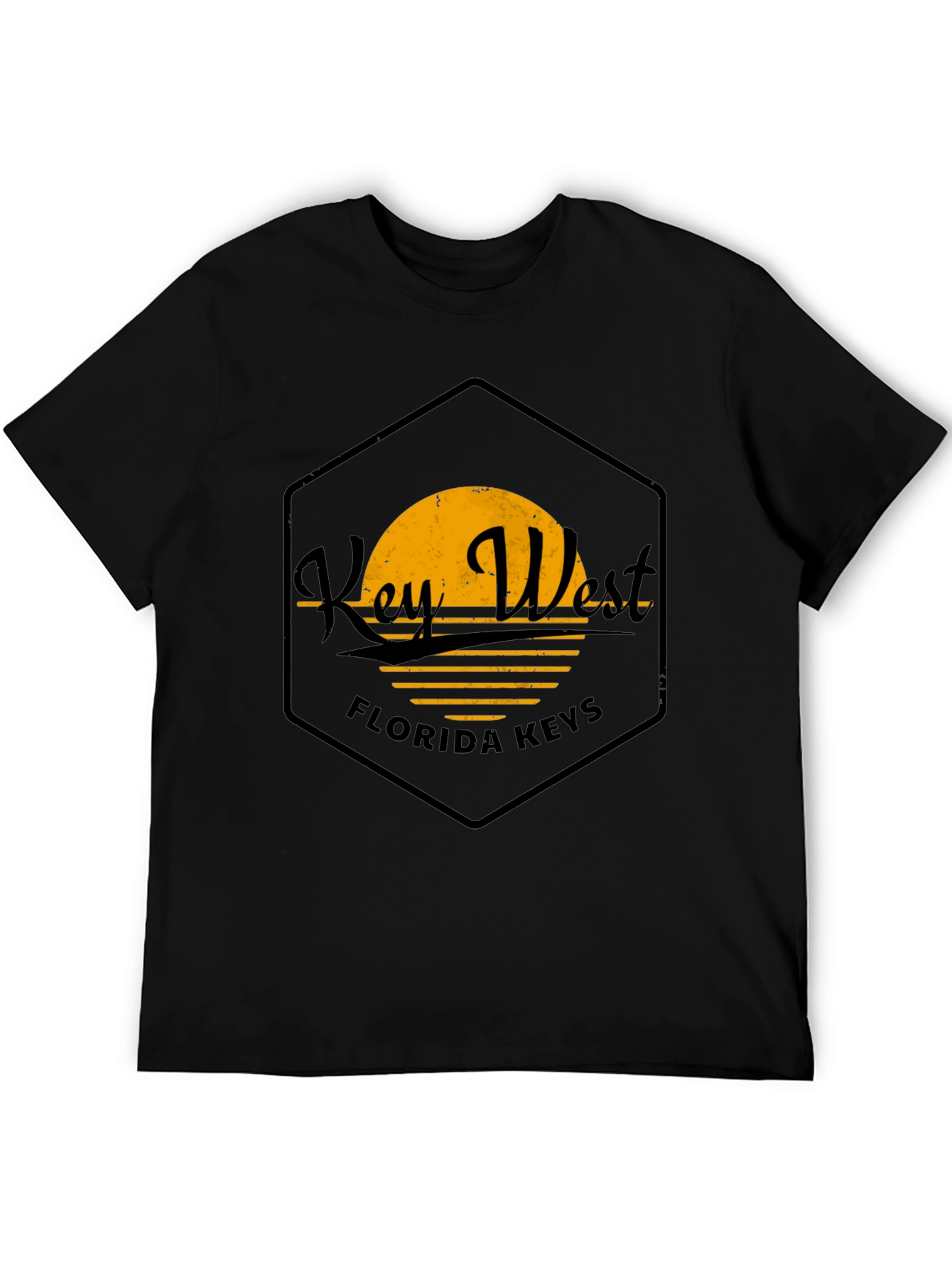 Key West Florida Keys Black T-Shirt
