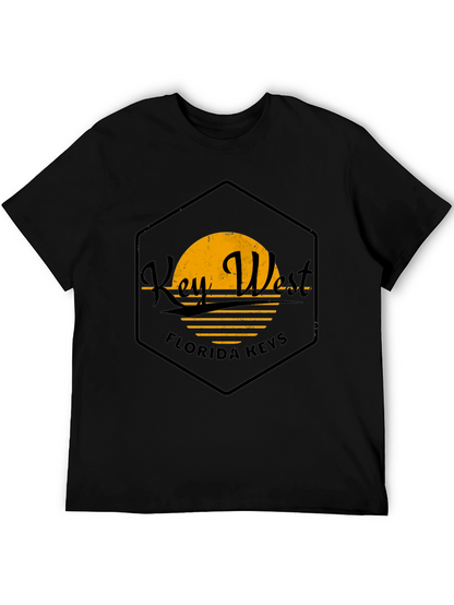 Key West Florida Keys Black T-Shirt