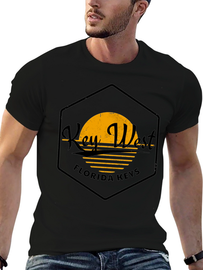 Key West Florida Keys Black T-Shirt