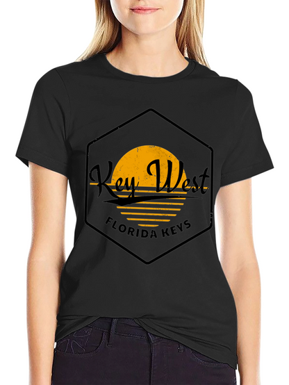 Key West Florida Keys Black T-Shirt