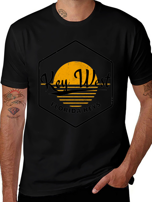Key West Florida Keys Black T-Shirt