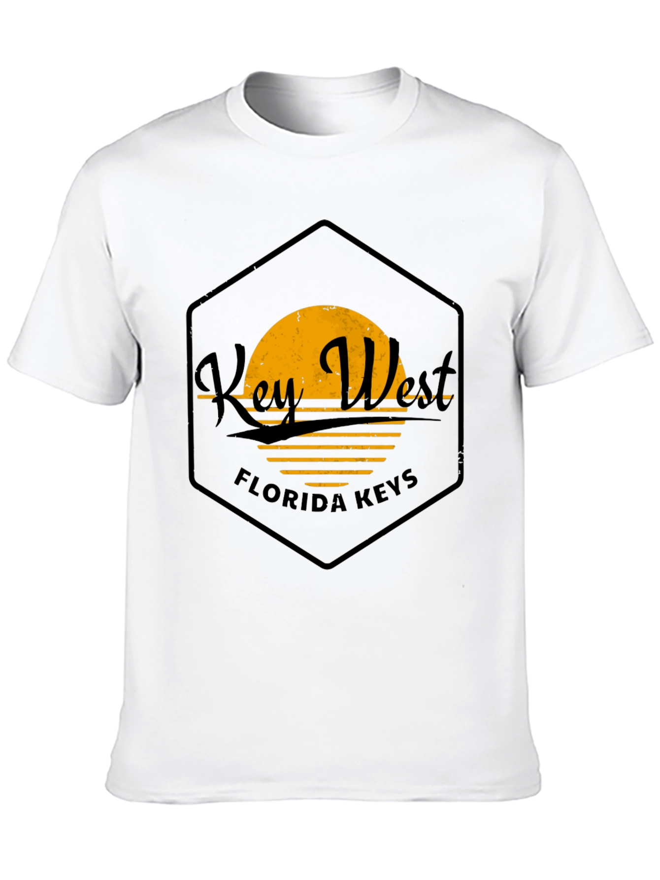 Key West Florida Keys Black T-Shirt