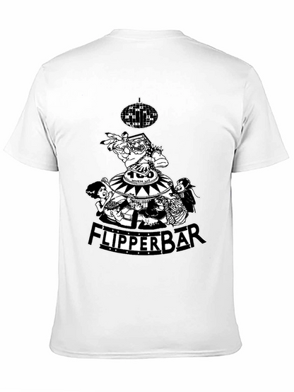Flipperbar Black Graphic Tee