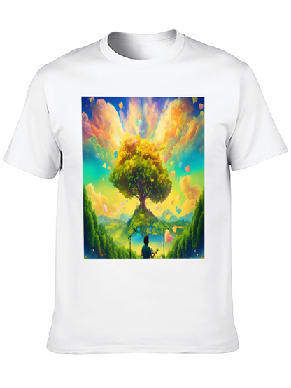 Natures Harmony Tee - Heart Tree Design