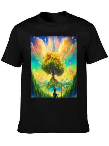 Natures Harmony Tee - Heart Tree Design