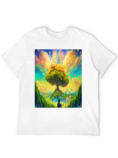 Natures Harmony Tee - Heart Tree Design