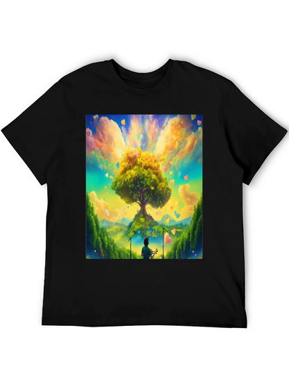 Natures Harmony Tee - Heart Tree Design