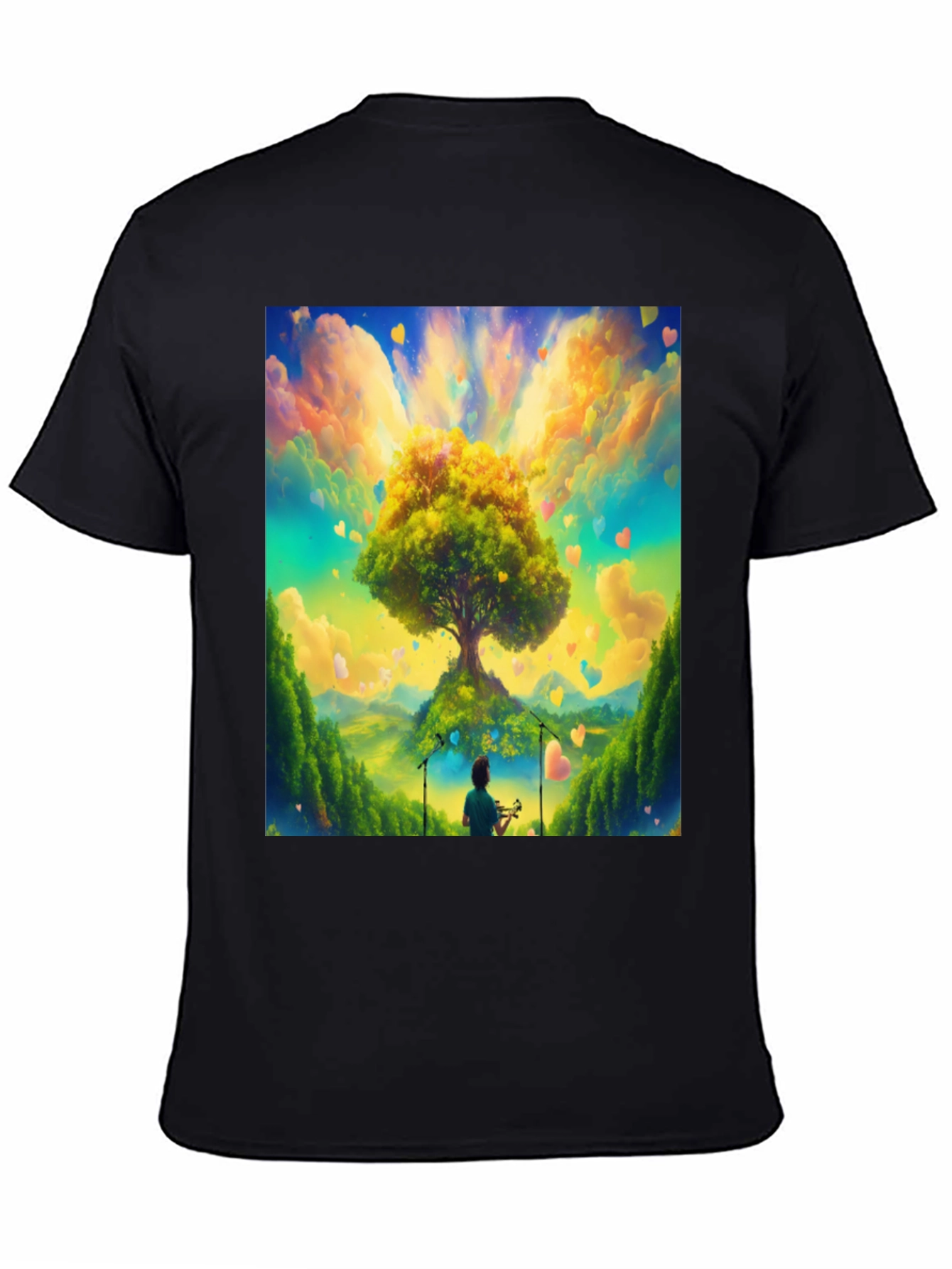 Natures Harmony Tee - Heart Tree Design