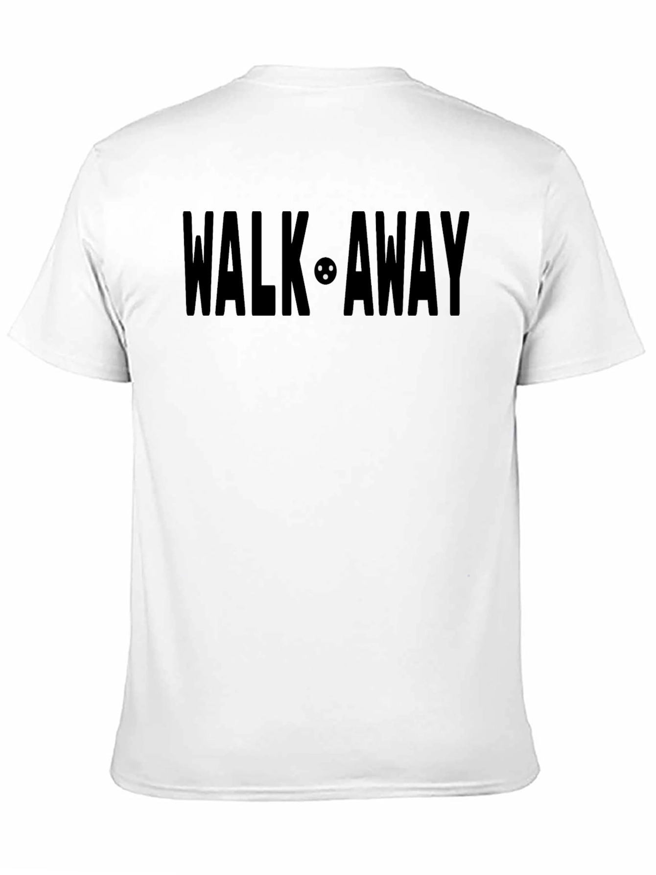 Walk Away T-Shirt - Black Graphic Tee