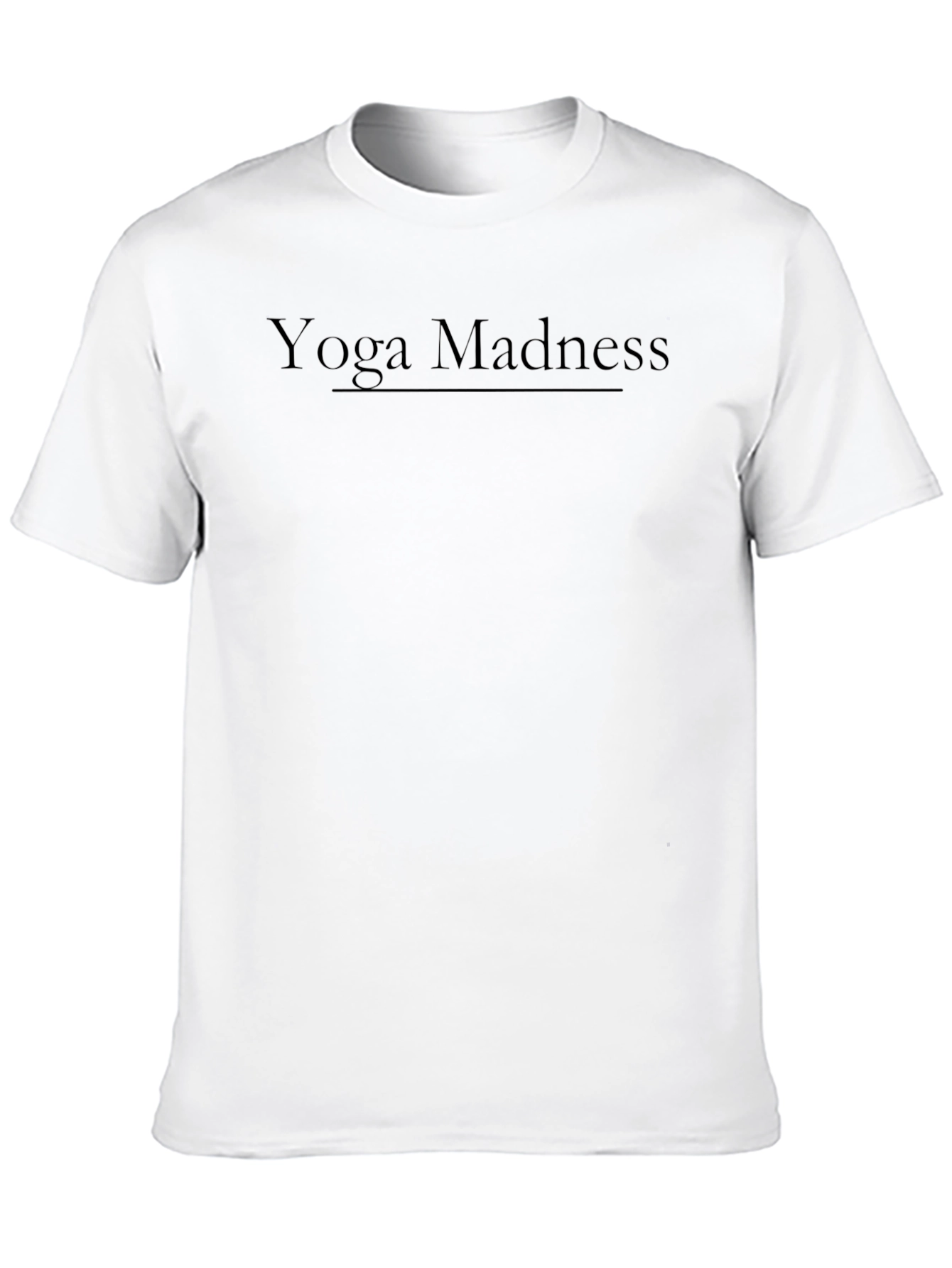 Yoga Madness Black T-Shirt