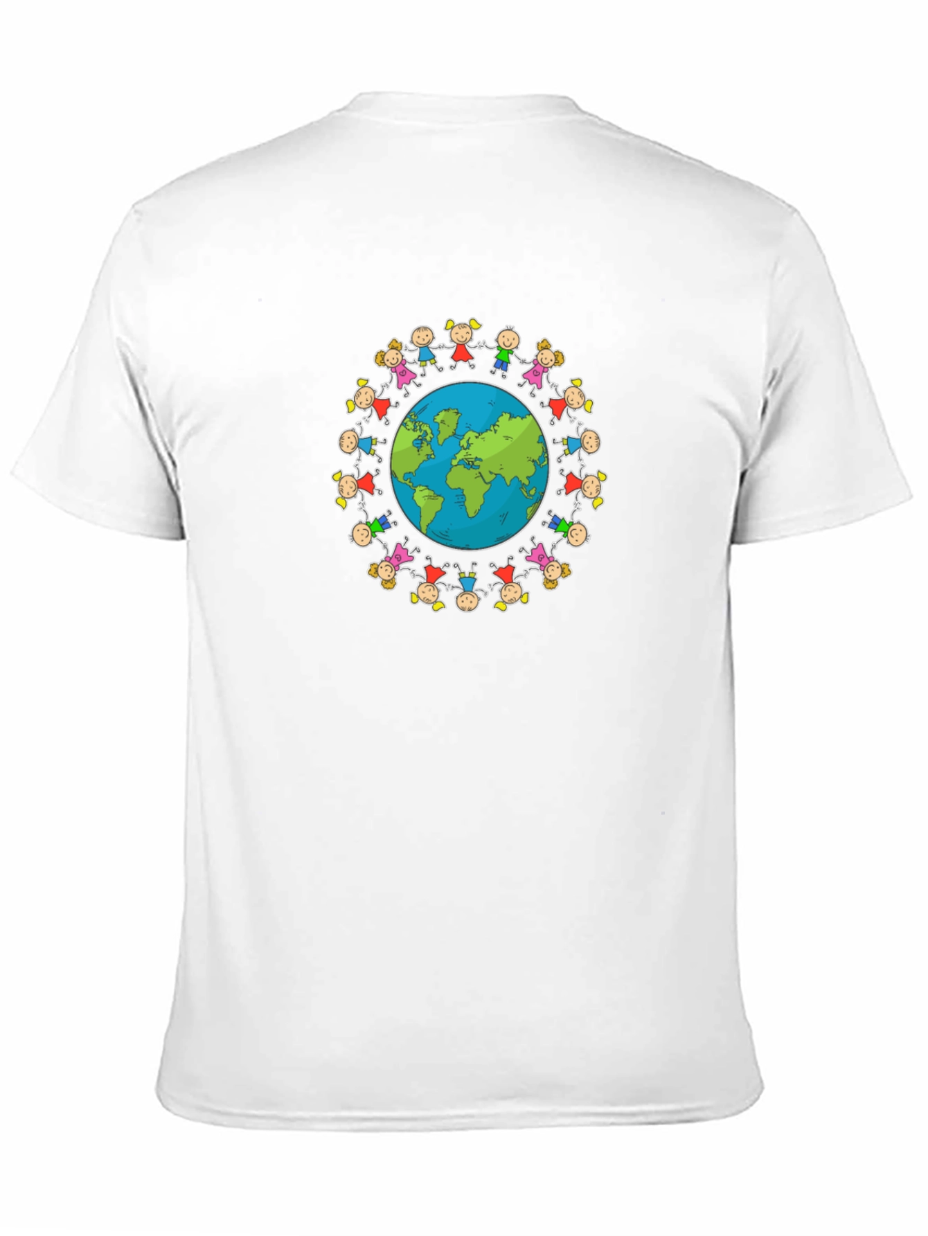 Unisex Black T-Shirt with Global Unity Graphic