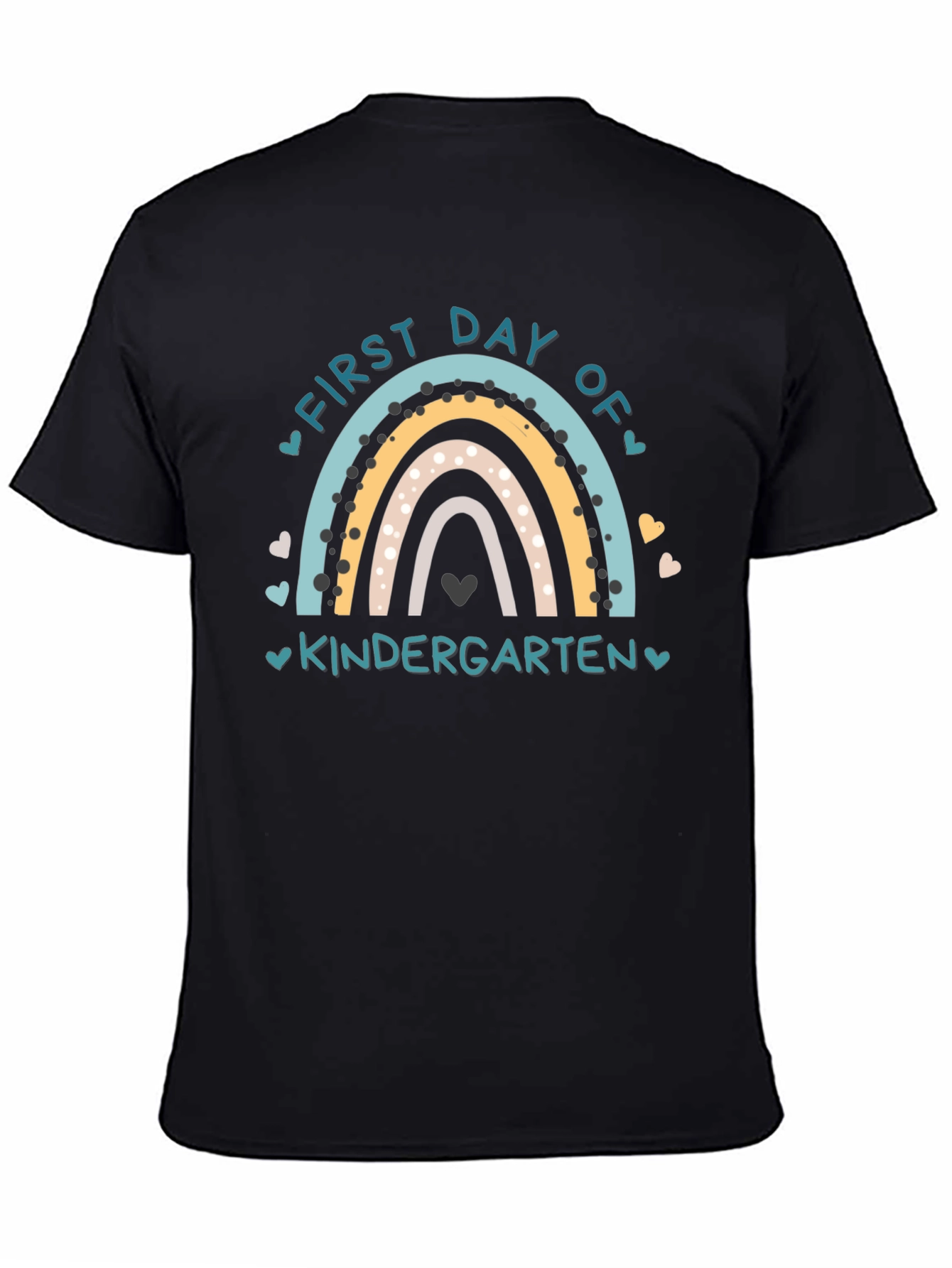 First Day of Kindergarten Rainbow T-Shirt