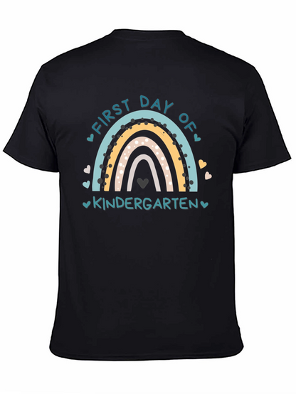 First Day of Kindergarten Rainbow T-Shirt