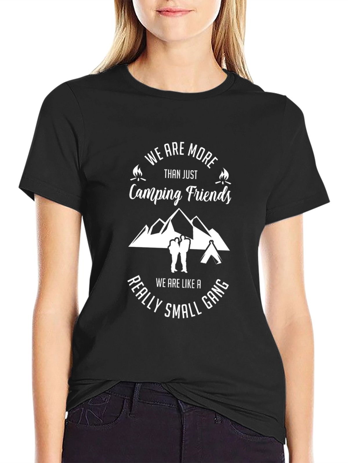 Camping Friends Small Gang T-Shirt