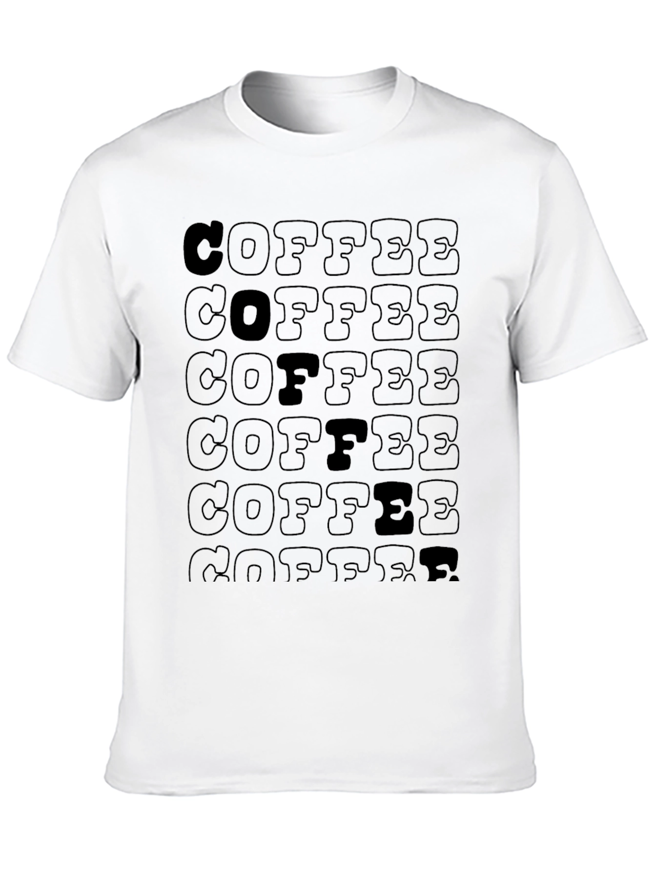 Coffee Lover T-Shirt - Retro Design
