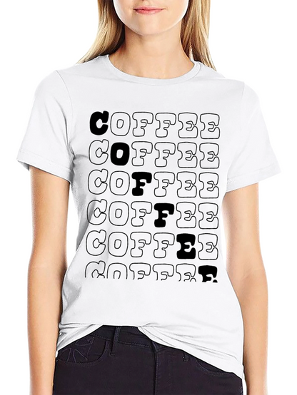 Coffee Lover T-Shirt - Retro Design