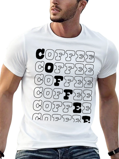Coffee Lover T-Shirt - Retro Design