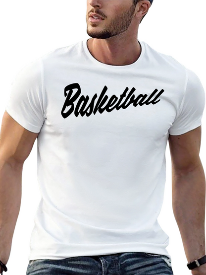 Basketball Graphic Tee - Soft Cotton Blend