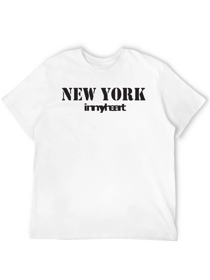 New York in My Heart Black T-Shirt