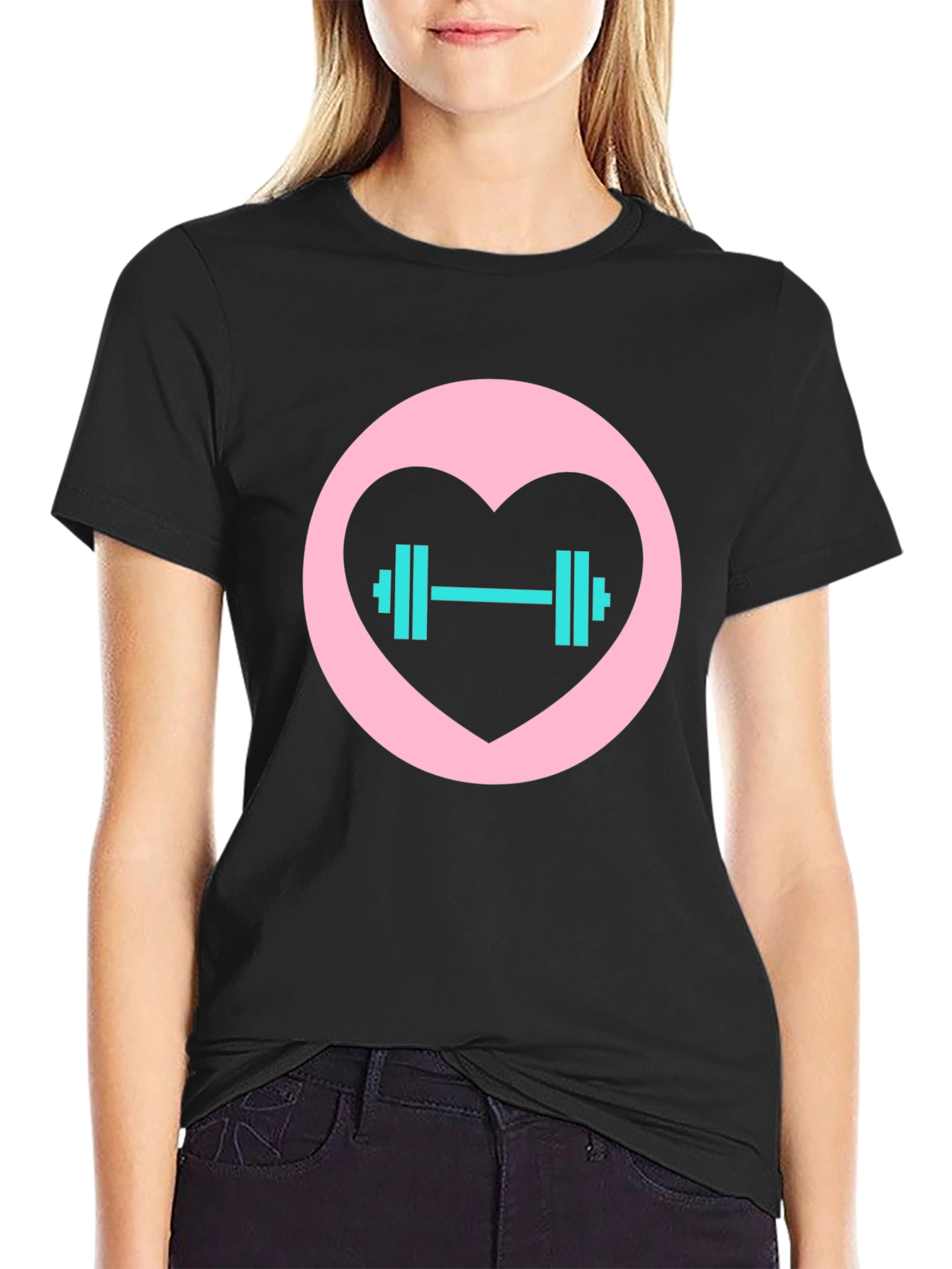 Fitness Heartbeat T-Shirt - Gym Lover Tee