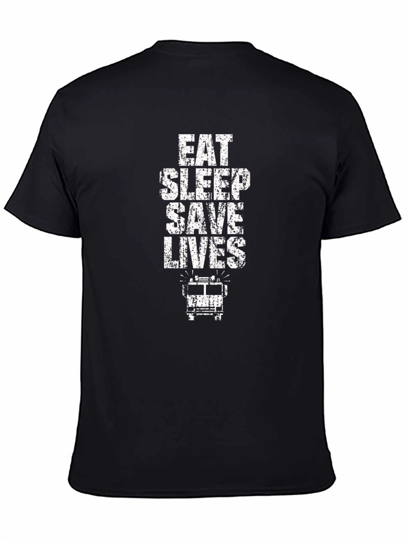 Eat Sleep Save Lives Firefighter T-Shirt